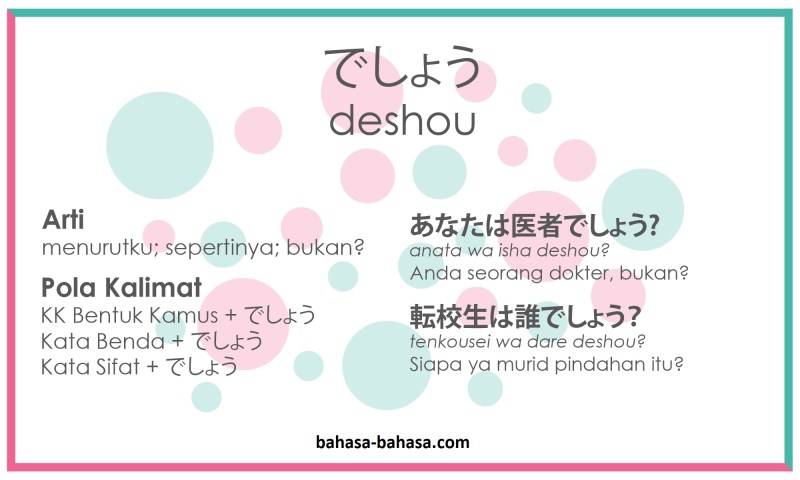 Contoh Kalimat Kata Benda Dalam Bahasa Jepang