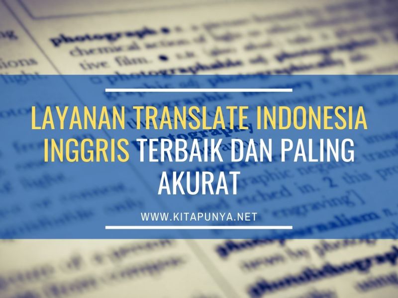 Aplikasi Kamus Translate Inggris Indonesia