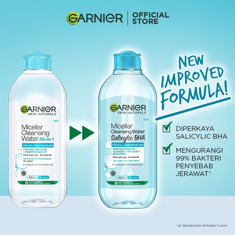 Paket Skincare Garnier Untuk Kulit Berminyak Dan Berjerawat