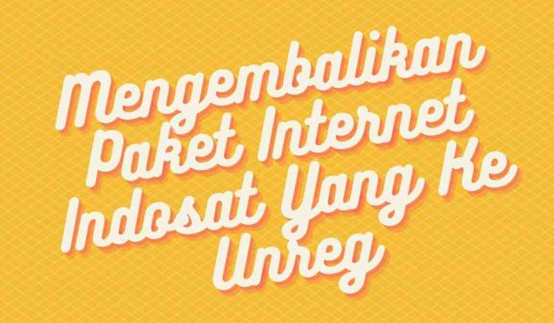 Kuota Unlimited Indosat Tidak Bisa Digunakan